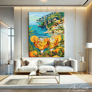 Tableau Bleu Mer
