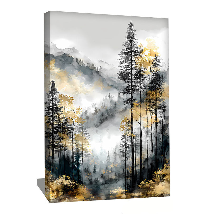 TABLEAU FORET ARBRE AlessioCacciatore