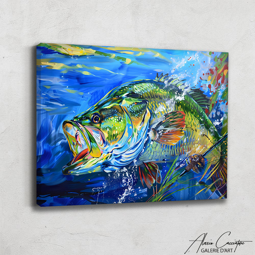 Tableau Poisson Coloré