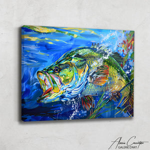 Tableau Poisson Coloré