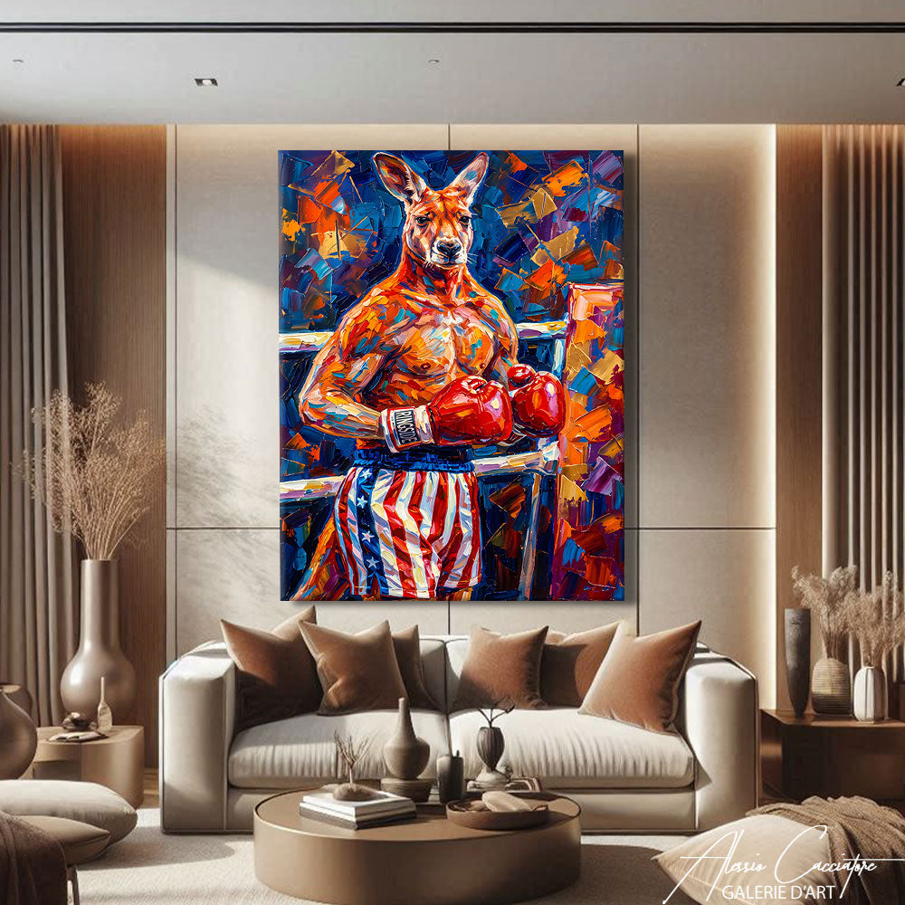 Peinture Kangourou