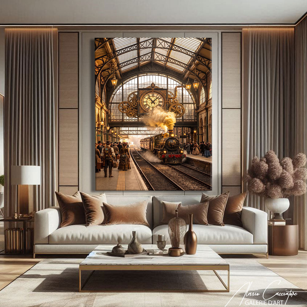 Peinture Deco Tableau Industriel