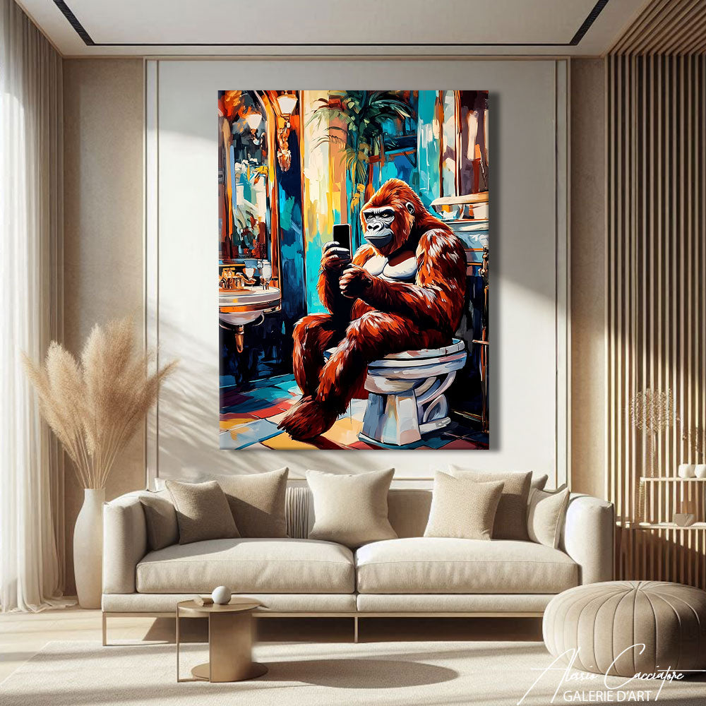 tableau singe