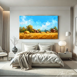 Tableau Paysage Campagne
