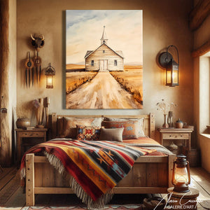 Tableau Paysage Western