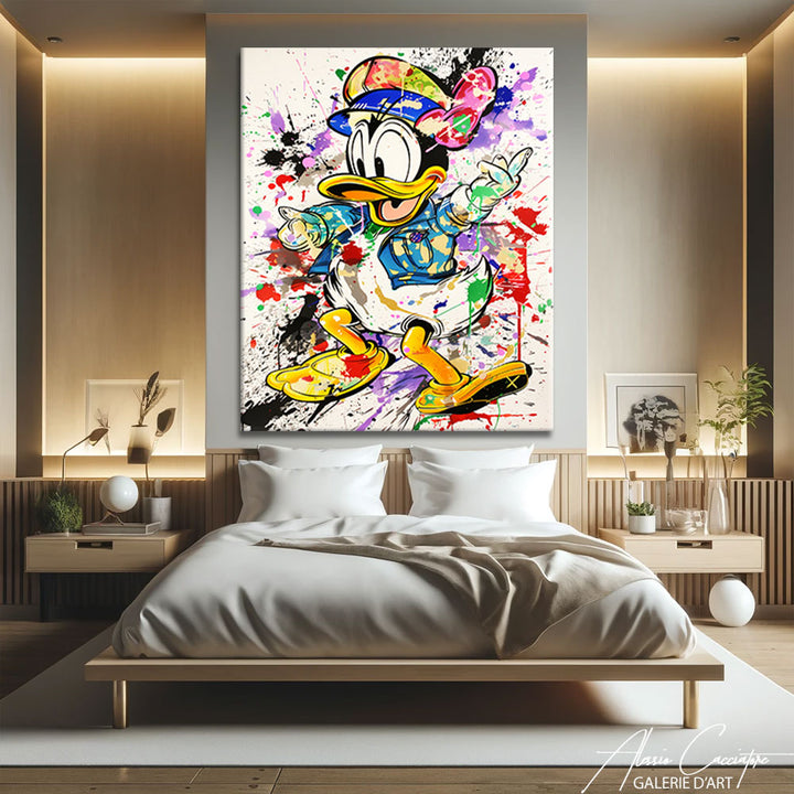 tableau picsou pop art