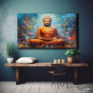 tableau bouddha pour chambre