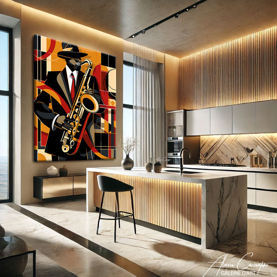 Peinture Moderne Art Déco
 – mise en situation