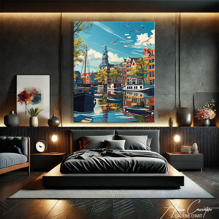 Tableau Dessin Amsterdam
