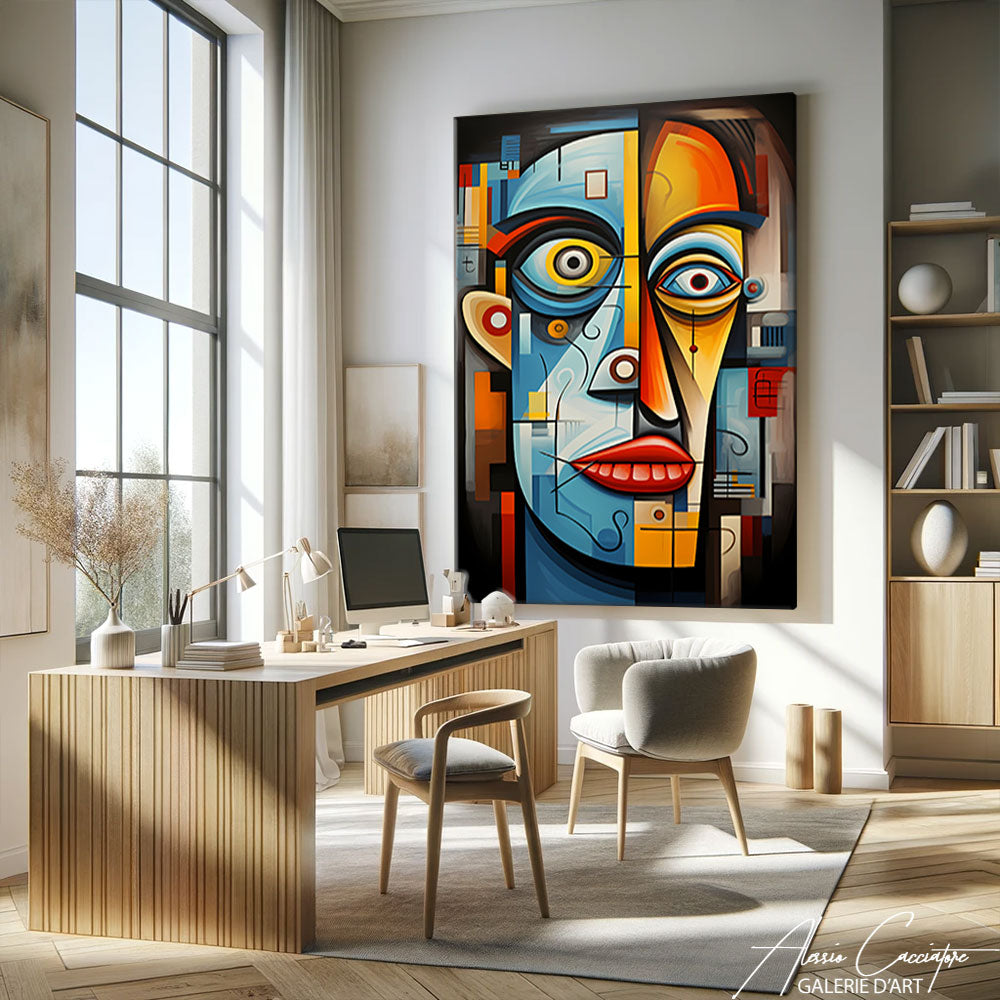 Peinture Cubiste Contemporaine