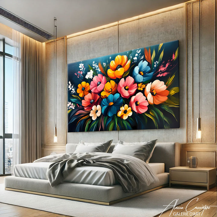 Peinture Tableau Fleurs
