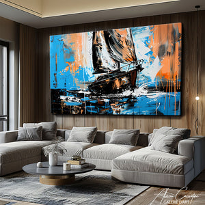 Tableau Bateau Mer