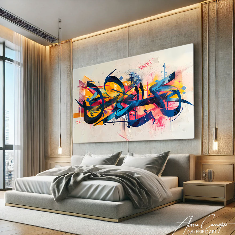 peinture calligraphy islam