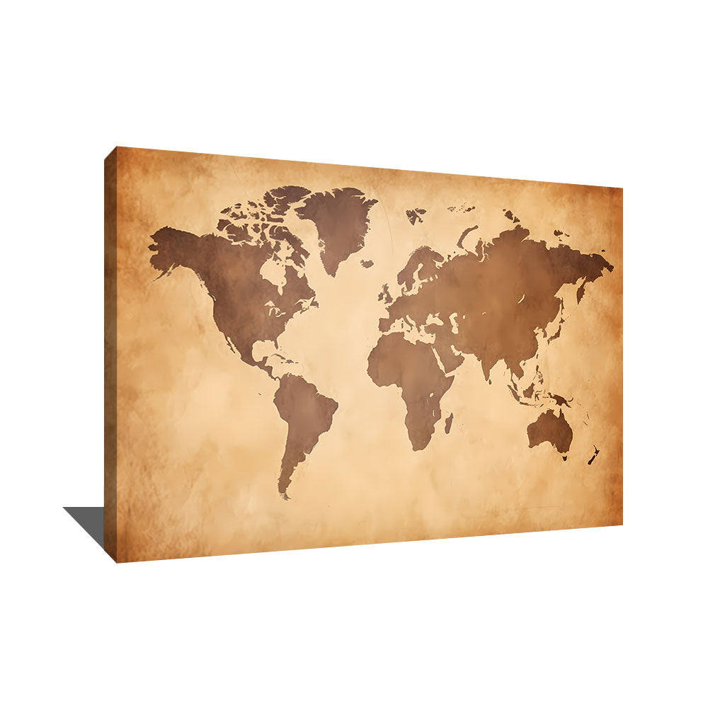 tableau carte du monde