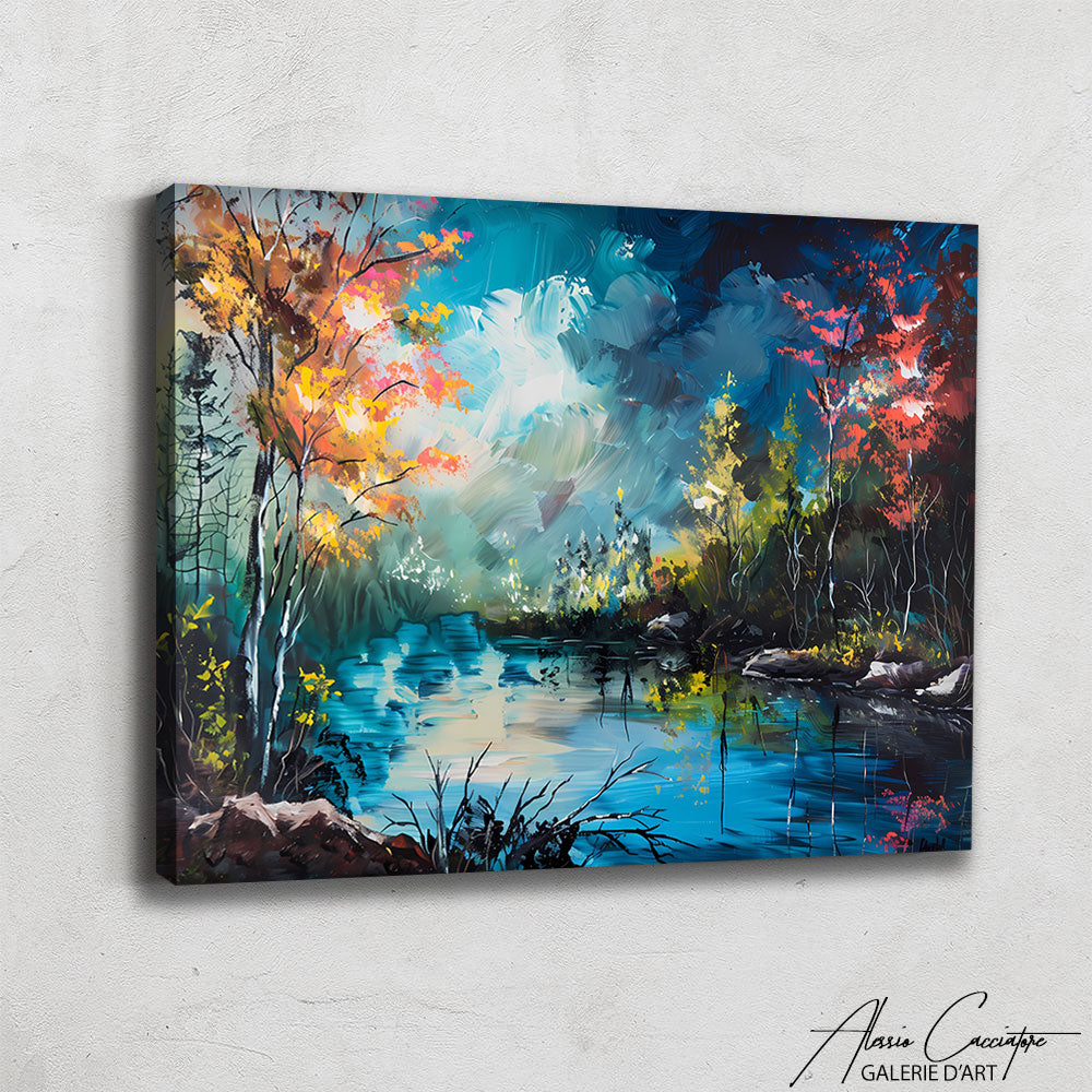 Tableau Peinture Paysage