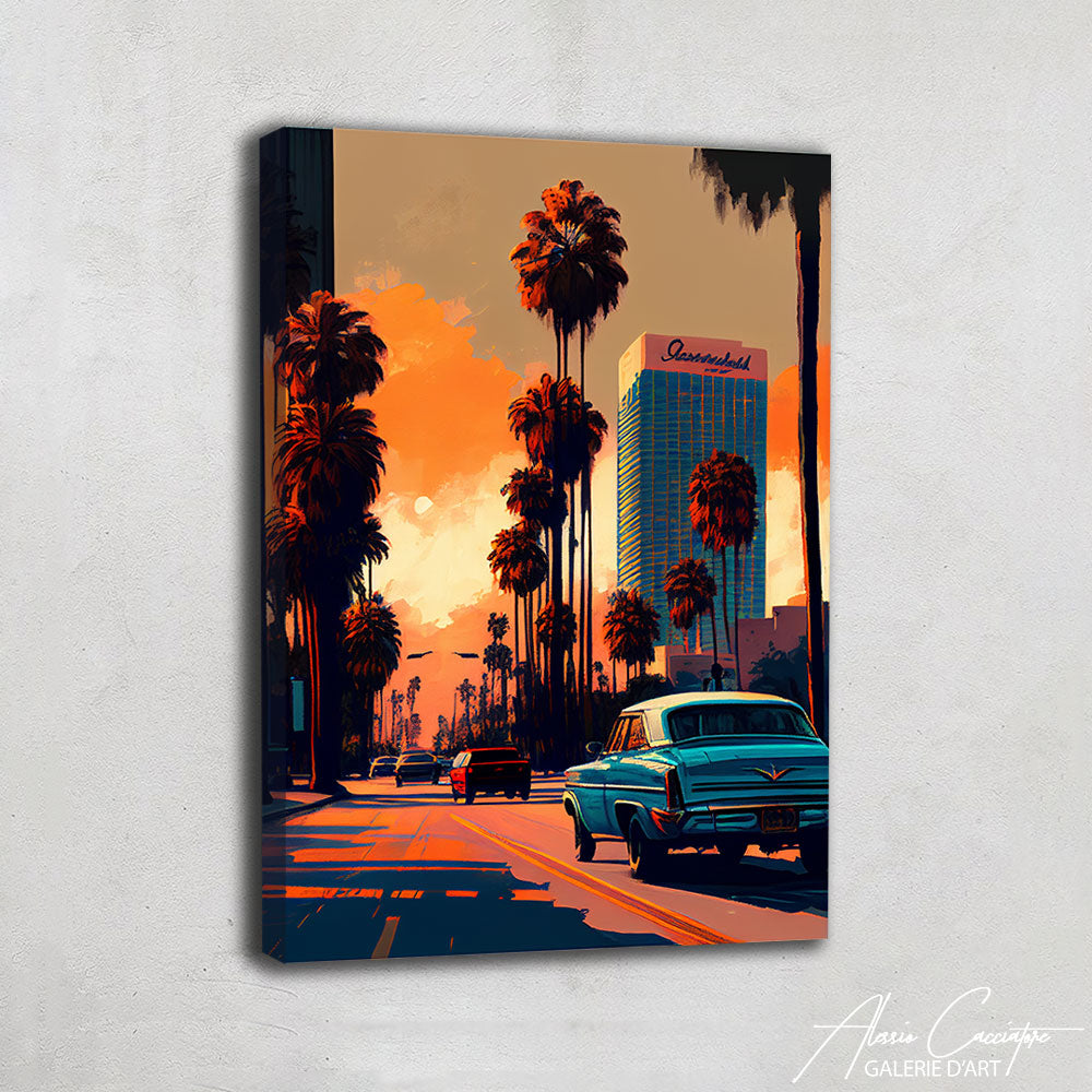 TABLEAU LOS ANGELES ART DECO
