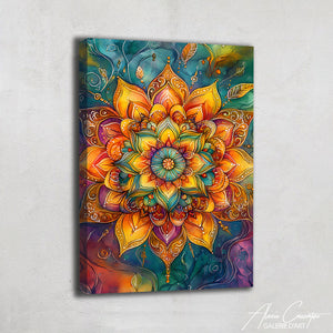 Tableau Mandala Indien