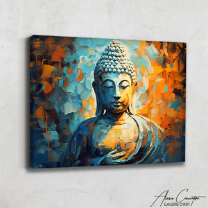 TABLEAU BOUDDHA PENSIF