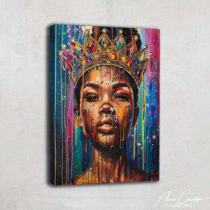 tableau africain coloré