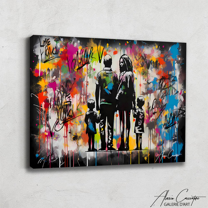 Tableau Graffiti Pop Art