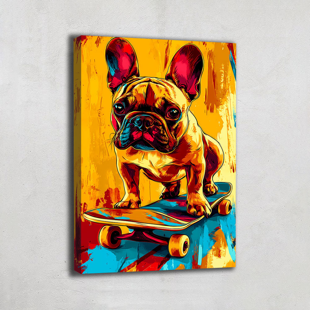 Tableau Chien Rigolo
