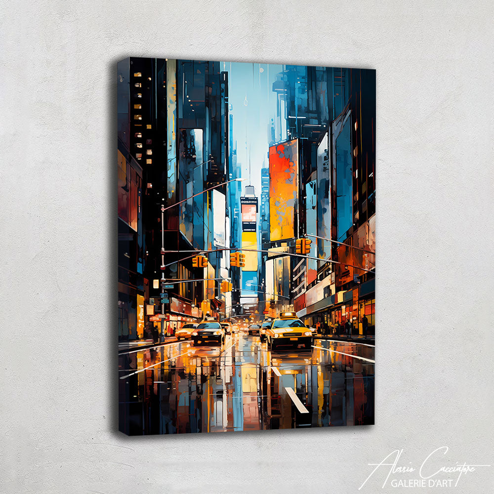 Peinture New York Abstrait