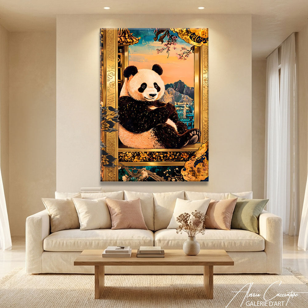 Peinture Panda