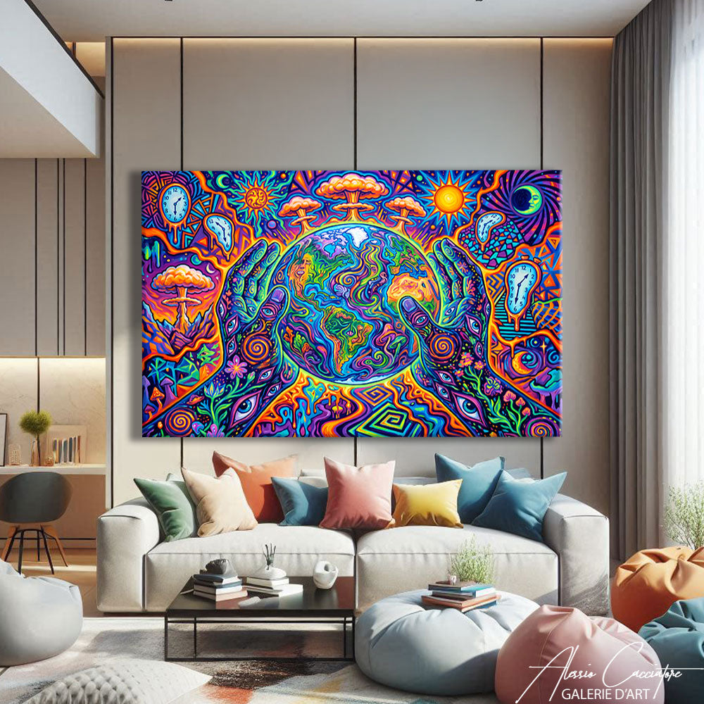 Peinture Psychedelic Creatif
