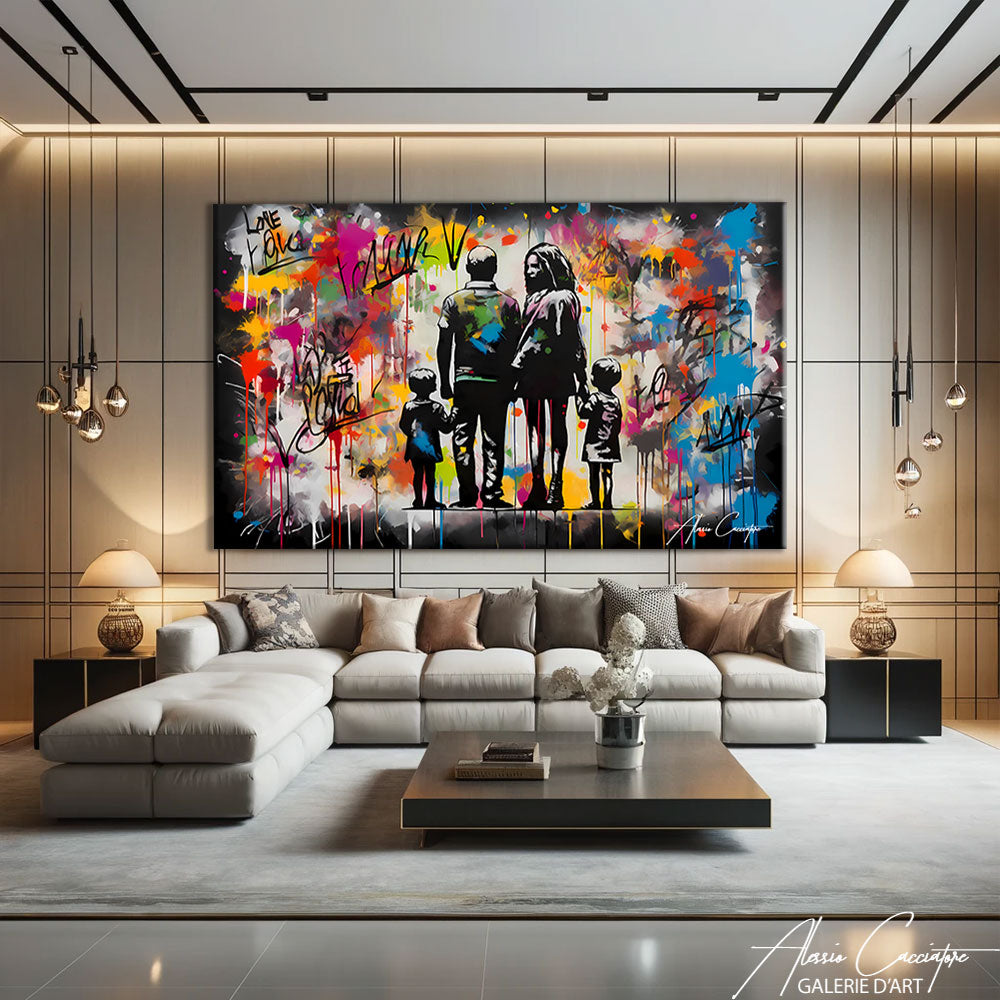 Tableau Graffiti Pop Art