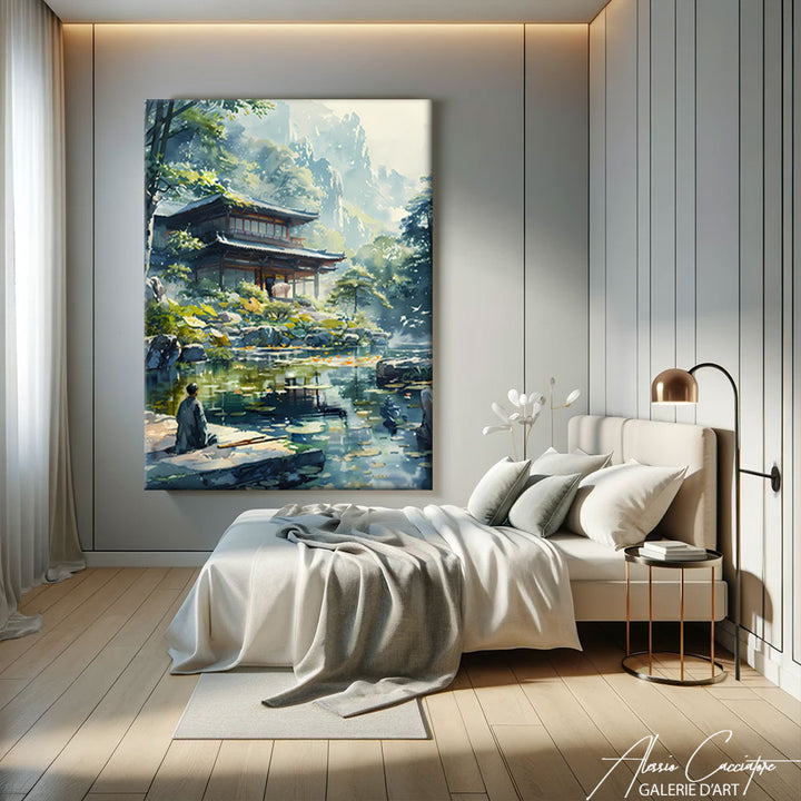 Tableau zen pour chambre à coucher