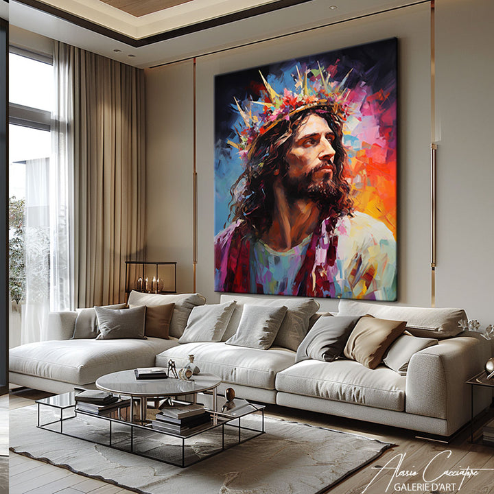 peinture religieuse jesus 