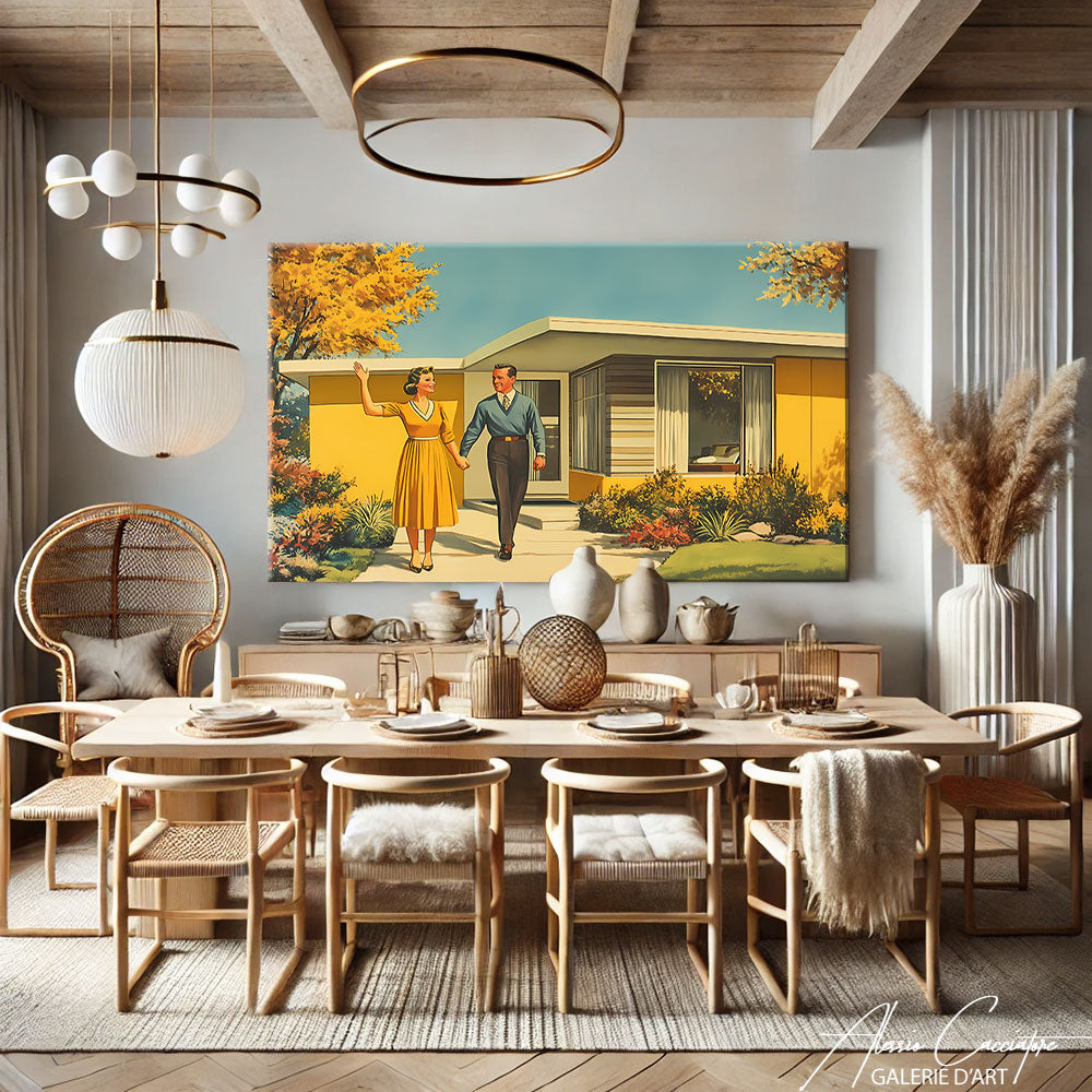 Tableau peinture moderne

