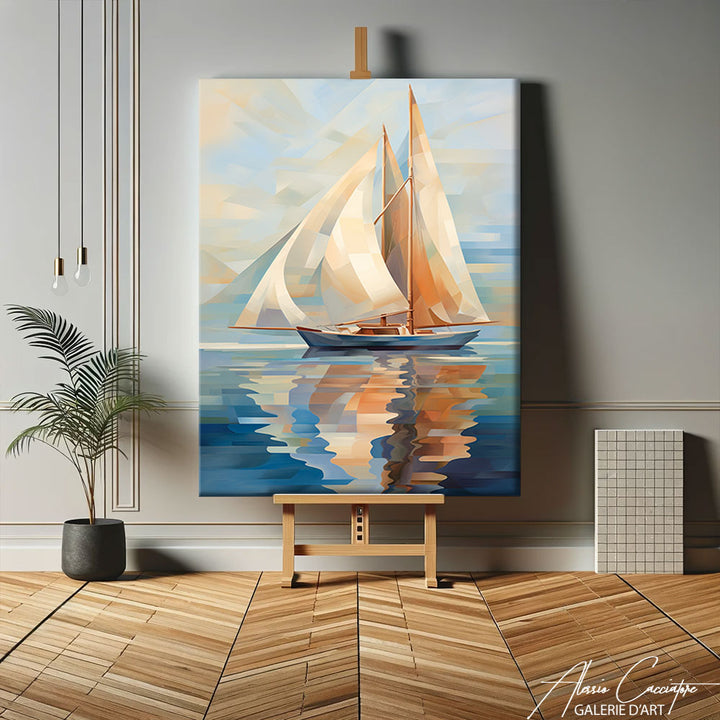 peinture bateau voilier
