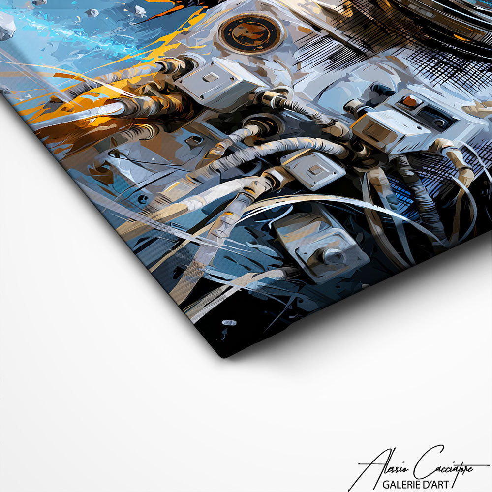 Art Mural Astronaute