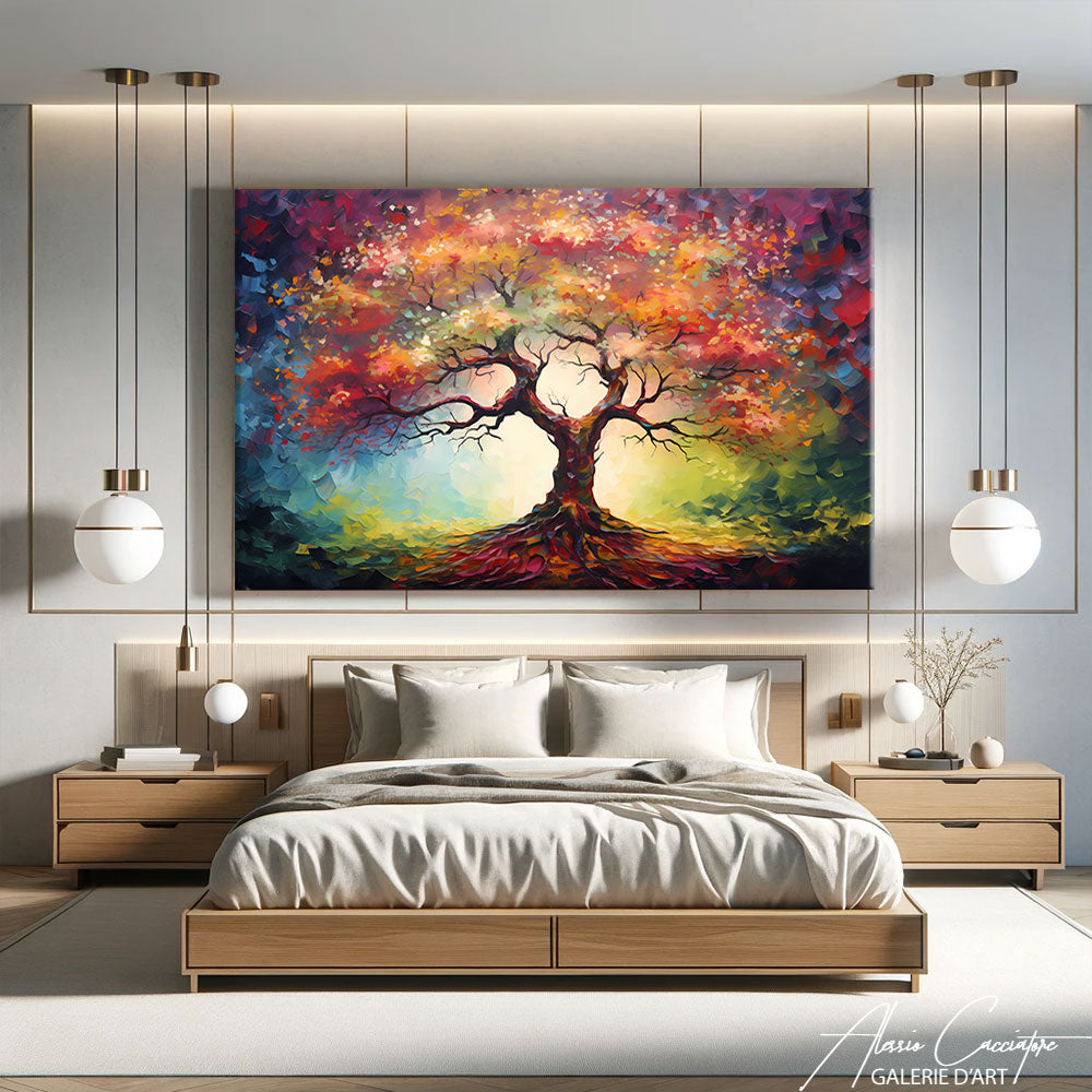 peinture arbre de vie