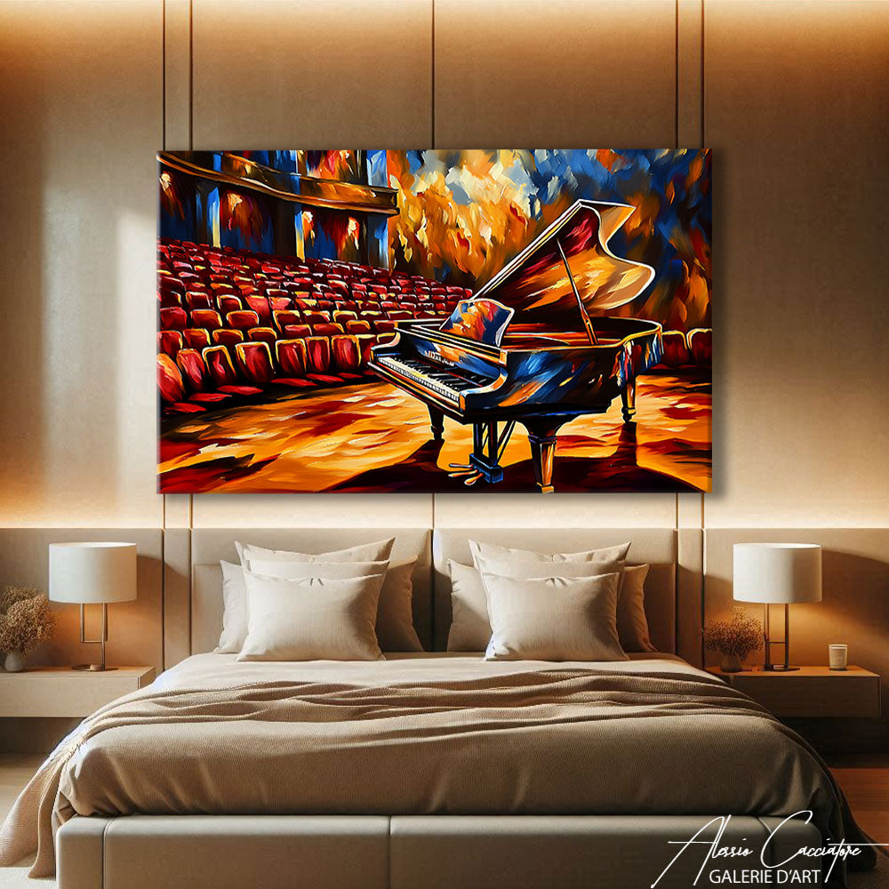Toile Peinture Piano