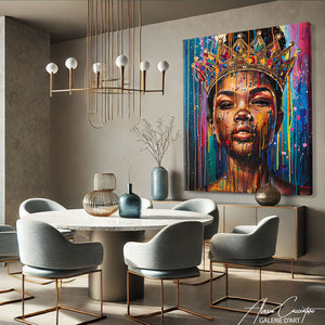 tableau peinture africaine