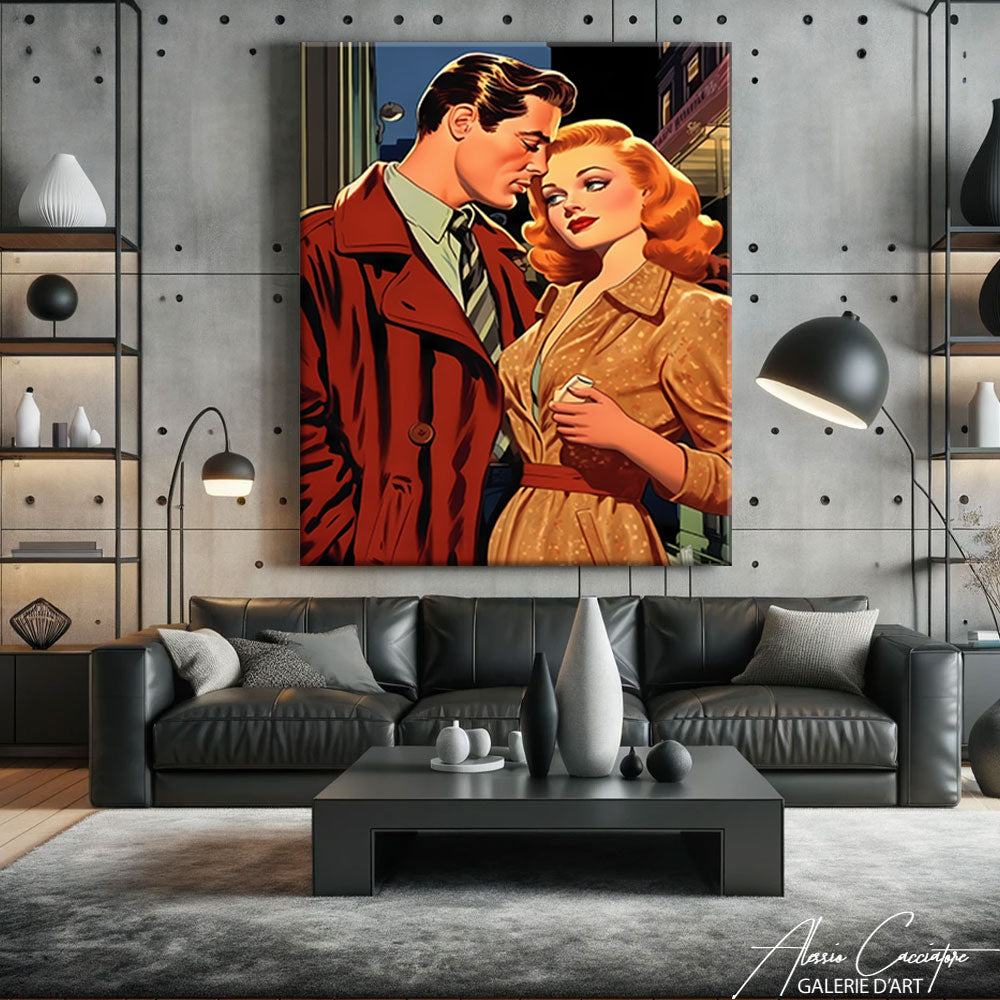 tableau couple amoureux