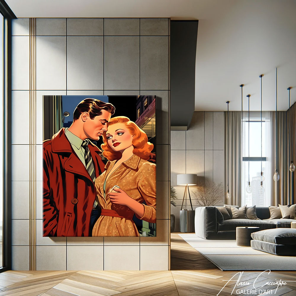 tableau couple femme