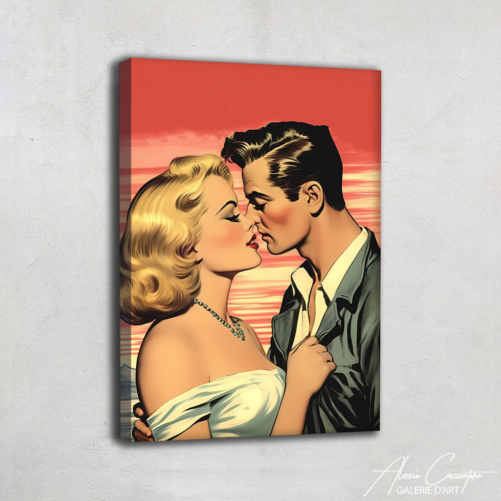 tableau couple amoureux 