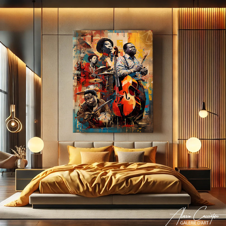 tableau jazz moderne – mise en situation