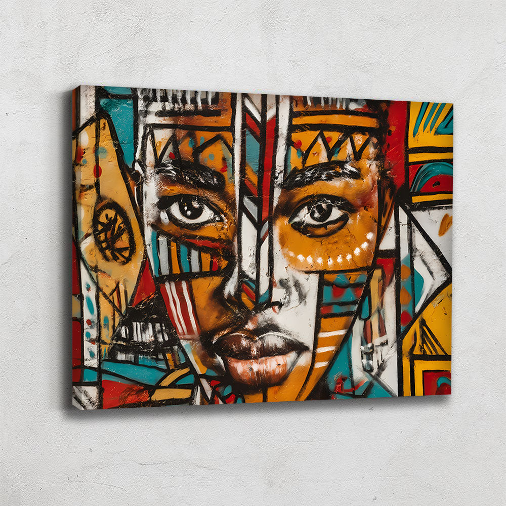 TABLEAU MOTIF AFRICAIN