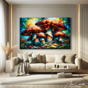 Peinture Peinture Champignon