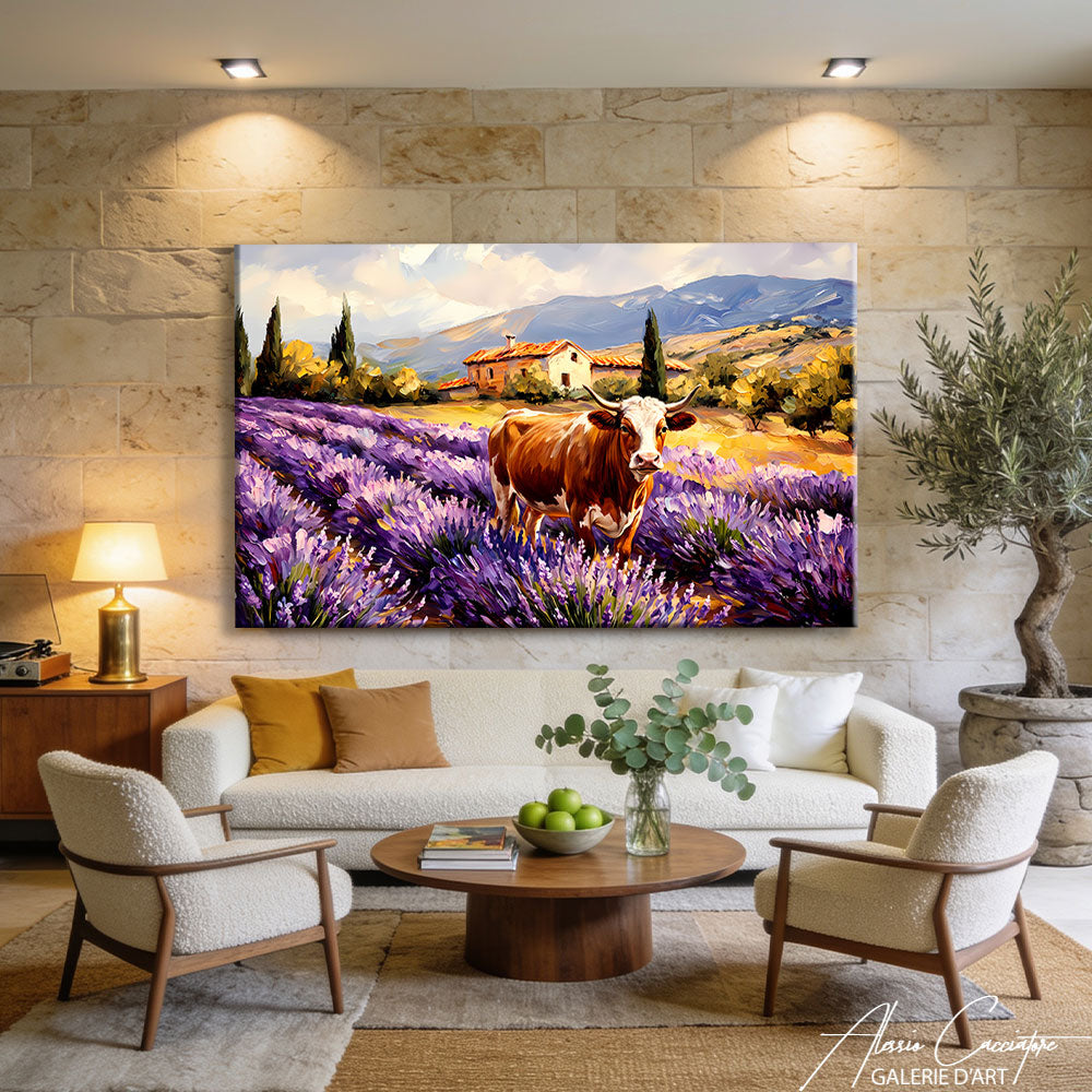 Peinture Vache