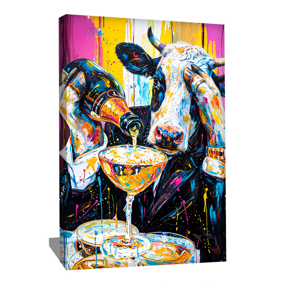 Tableau Vache Rigolote