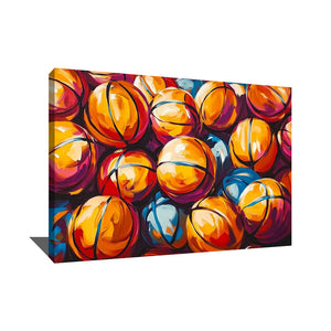 TABLEAU BASKET ORANGE