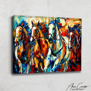 Tableau Cheval Plage