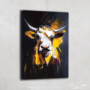 Tableau Vache Moderne