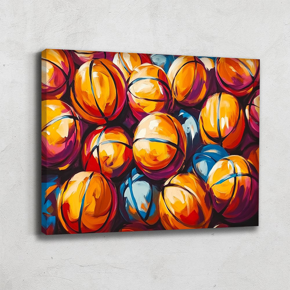 TABLEAU BASKET ORANGE