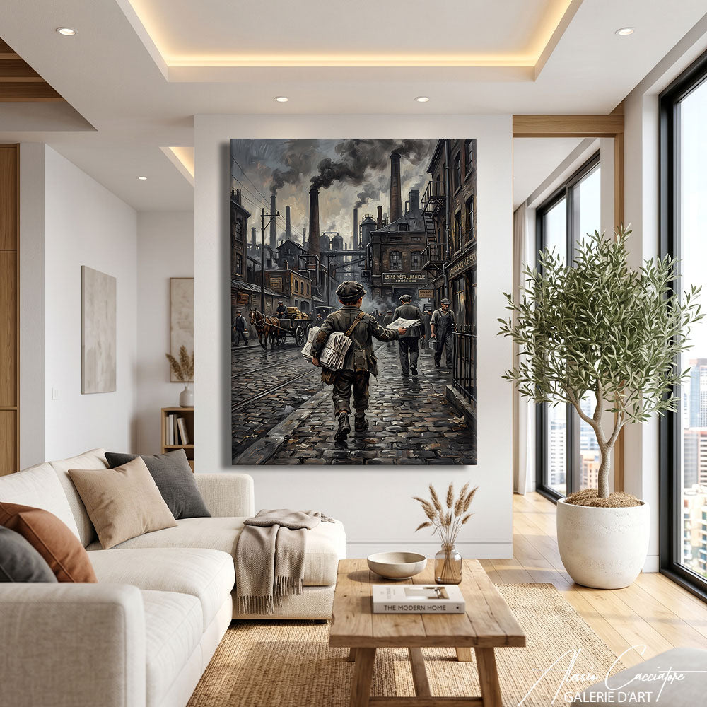 Peinture Style Industriel Chic
